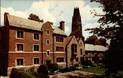 Yale University, Jonathan Edwards College and Harkness Tower New Haven, CT Postcard Postcard