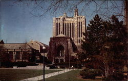 Sterling Memorial Library Postcard