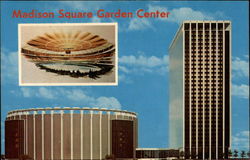 Madison Square Garden Center New York, NY Postcard Postcard