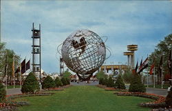 Unisphere, New York Worlds Fair 1964-1965 Postcard Postcard