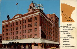 Kahler's Hotel Zumbro Rochester, MN Postcard Postcard