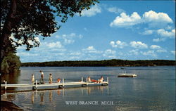 Vacationland Scene Postcard