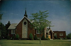 Church of the Brethren Troy, OH Postcard Postcard