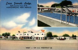 Casa Grande Lodge Postcard