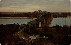 Chain of Rocks Bridge, U.S. 66 By-Pass St. Louis, MO Postcard Postcard