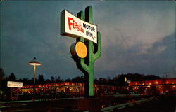 Fiesta Motor Inn Willow Grove, PA Postcard Postcard