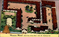 Mission Motel Postcard