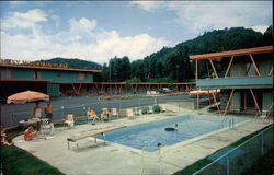 Smokey Mountain Plaza Motel Postcard