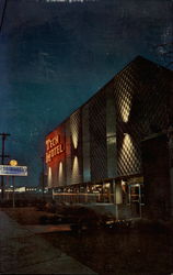 Tech Motel and Restaurant Atlanta, GA Postcard Postcard