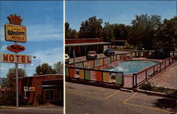 Red Cloud Motel Vernal, UT Postcard Postcard