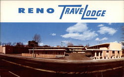 Reno Travel Lodge Postcard