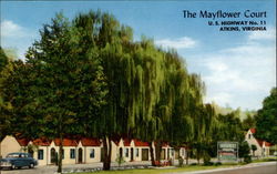 The Mayflower Court Postcard