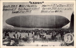 "Akron" Ohio Postcard Postcard