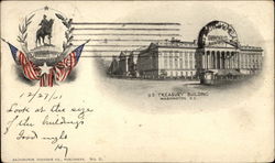 U.S. Treasury Building Washington, DC Washington DC Postcard Postcard