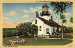 Point Pinos Light House Pacific Grove, CA Postcard Postcard Postcard