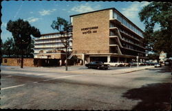 Downtowner Motor Inn Savannah, GA Postcard Postcard