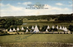 Wigwam Village #2 Cave City, KY Postcard Postcard