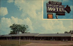 Locust Hill Motel Postcard