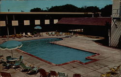 Clayton House Motel Postcard