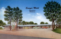 Sawyer Motel Postcard