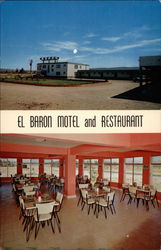 El Baron Motel and Restaurant Queretaro, Mexico Postcard Postcard