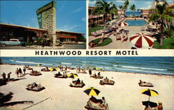 Heathwood Resort Motel Miami Beach, FL Postcard Postcard