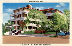 Southern Hotel Apts Postcard