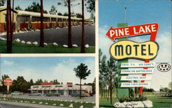 Pine Lake Motel Postcard