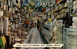 Tony's Curios Postcard