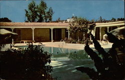 Vista Garden Motel California Postcard Postcard