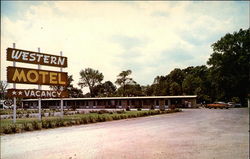 The Western Motel West Allis, WI Postcard Postcard