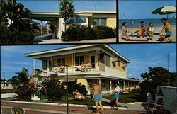 Sun Sea Apartments and Motel Postcard