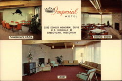 Imperial Motel Sheboygan, WI Postcard Postcard