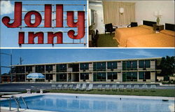 The Jolly Inn Motel Postcard