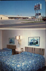 Amber Inn Motel Postcard