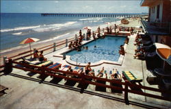 Magic Isle Motel Miami Beach, FL Postcard Postcard