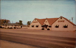 Chici-A-Dine Cafe and Topper Motel Boone, IA Postcard Postcard