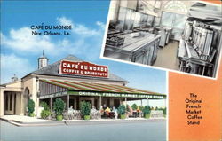 Cafe Du Monde The Original French Market Coffee Stand New Orleans, LA Postcard Postcard