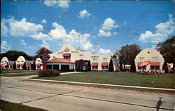 Alamo Plaza Hotel Courts Houston, TX Postcard Postcard