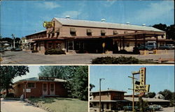 Views of McNeal Hi-Way Hotel-Motels Postcard