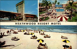 Heathwood Resort Motel Miami Beach, FL Postcard Postcard