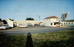 Front View of Chief Motel Ardmore, OK Postcard Postcard