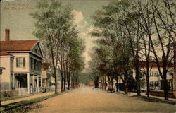 North Main St New Hartford, CT Postcard Postcard