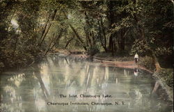 The Inlet, Chautauqua Lake, Chautauqua Institution Postcard