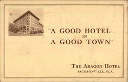 The Aragon Hotel Jacksonville, FL Postcard Postcard