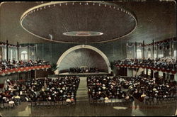 Auditorium. Long Beach, California Postcard Postcard