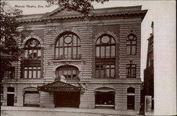 Majestic Theatre Erie, PA Postcard Postcard