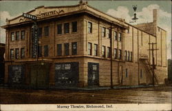 Murray Theatre Richmond, IN Postcard Postcard