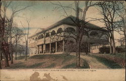 Pavilion, Hanscom Park Omaha, NE Postcard Postcard