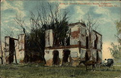 Ruins of Packenham's House, Chalmette Postcard